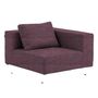Softline A/S Softline Ohio Sofa-Eckelemente Felt Melange - 640 Purple