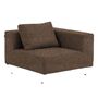 Softline A/S Softline Ohio Sofa-Eckelemente Felt Melange - 849 Light Brown