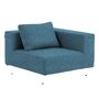 Softline A/S Softline Ohio Sofa-Eckelemente Felt Melange - 858 Sky Blue