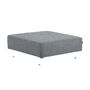 Softline A/S Softline Ohio Hocker/Ottomane Felt Melange - 612 Light Grey