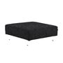 Softline A/S Softline Ohio Hocker/Ottomane Felt Melange - 623 Dark Grey