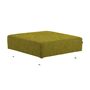 Softline A/S Softline Ohio Hocker/Ottomane Felt Melange - 847 Mustard