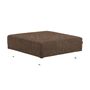 Softline A/S Softline Ohio Hocker/Ottomane Felt Melange - 849 Light Brown