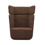 Softline A/S Softline Basket Sessel mit hohem Rücken Vision - 395 Violet