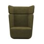 Softline A/S Softline Basket Sessel mit hohem Rücken Vision - 396 Light Yellow