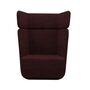 Softline A/S Softline Basket Sessel mit hohem Rücken Vision - 398 Pink Red