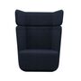 Softline A/S Softline Basket Sessel mit hohem Rücken Vision - 441 Steel Blue