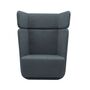 Softline A/S Softline Basket Sessel mit hohem Rücken Vision - 442 Light Blue