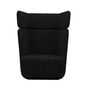 Softline A/S Softline Basket Sessel mit hohem Rücken Vision - 443 Black Brown