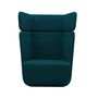 Softline A/S Softline Basket Sessel mit hohem Rücken Vision - 455 Petrol
