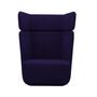 Softline A/S Softline Basket Sessel mit hohem Rücken Felt - 581 Eggplant