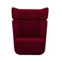 Softline A/S Softline Basket Sessel mit hohem Rücken Felt - 622 Rust Red