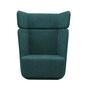 Softline A/S Softline Basket Sessel mit hohem Rücken Felt Melange - 652 Turquoise