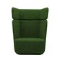 Softline A/S Softline Basket Sessel mit hohem Rücken Felt Melange - 848 Green