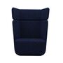 Softline A/S Softline Basket Sessel mit hohem Rücken Felt Melange - 859 Berry