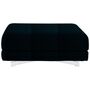 Softline A/S Softline Max Hocker/Einzelbett Felt Melange - 295 Black, Weiss / Weiss