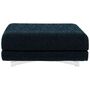 Softline A/S Softline Max Hocker/Einzelbett Felt Melange - 846 Blue Grey, Weiss / Weiss