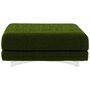 Softline A/S Softline Max Hocker/Einzelbett Felt Melange - 855 Olive, Weiss / Weiss