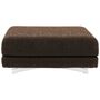 Softline A/S Softline Max Hocker/Einzelbett Felt Melange - 849 Light Brown, Weiss / Weiss