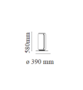 Flos Noctambule Floor 1 High Cylinders Small Base