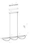 Flos Almendra Linear S3 Pendelleuchte
