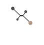 Hook Wall Coat Rack - Straight Walls - Black matte 9005