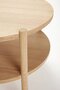 Huebsch Tisch rund eiche natur h44cm