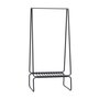 Huebsch Garderobenständer Metall schwarz H157cm
