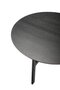 Huebsch Couchtisch Rund Holz Schwarz