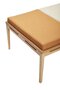Huebsch Daybed Eiche/Stoff Beige/Orange