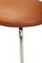 Hübsch Stack Hocker Nickel/Braun