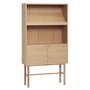 Huebsch Kommode M Fach Eiche Natur 80x30xh150cm