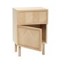 Huebsch Kommode Eiche Fsc Natur 40X30Xh60Cm