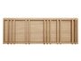 Huebsch Regal Eiche Fsc Natur 110X11Xh37Cm