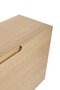 Huebsch Schuhschrank Eiche Fsc Natur 100X25Xh40Cm