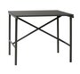 Huebsch Tisch Metall Schwarz 90X90Xh76Cm