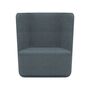 Softline A/S Softline Basket Sessel mit niedrigem Rücken Vision - 442 Light Blue
