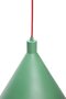 Huebsch Pendelleuchte Metall - Grün/Rot
