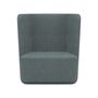 Softline A/S Softline Basket Sessel mit niedrigem Rücken Vision - 452 Turquoise