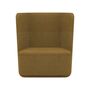 Softline A/S Softline Basket Sessel mit niedrigem Rücken Vision - 454 Mustard Yellow