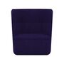 Softline A/S Softline Basket Sessel mit niedrigem Rücken Felt - 581 Eggplant