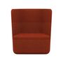 Softline A/S Softline Basket Sessel mit niedrigem Rücken Felt - 624 Orange