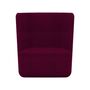 Softline A/S Softline Basket Sessel mit niedrigem Rücken Felt - 629 Berry
