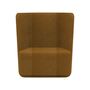 Softline A/S Softline Basket Sessel mit niedrigem Rücken Felt Melange - 296 Ochre
