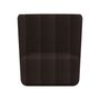 Softline A/S Softline Basket Sessel mit niedrigem Rücken Felt Melange - 300 Dark Brown