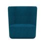 Softline A/S Softline Basket Sessel mit niedrigem Rücken Felt Melange - 582 Blue