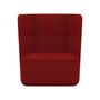 Softline A/S Softline Basket Sessel mit niedrigem Rücken Felt Melange - 650 Light Red