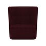Softline A/S Softline Basket Sessel mit niedrigem Rücken Felt Melange - 651 Eggplant