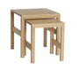 Huebsch Puzzle Tables Natural (Set of 2)