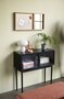 Huebsch Museum Console Table Black